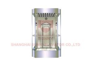 Buy cheap 2000kg Observation Elevator With Square Shape Full Glass Cabin product