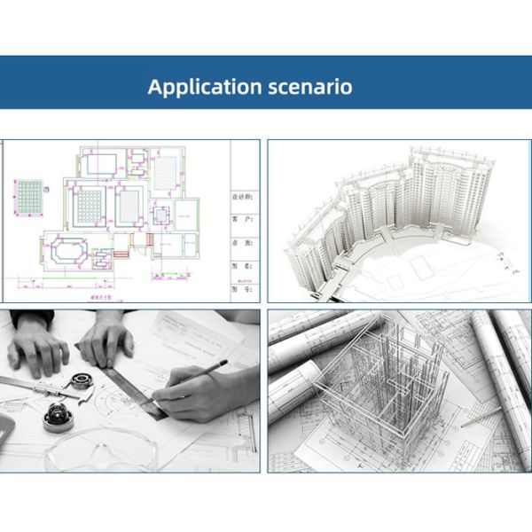 20lb Inkjet CAD Engineering Paper Roll 24" 36" x 50 yards Good Image Sharpness 