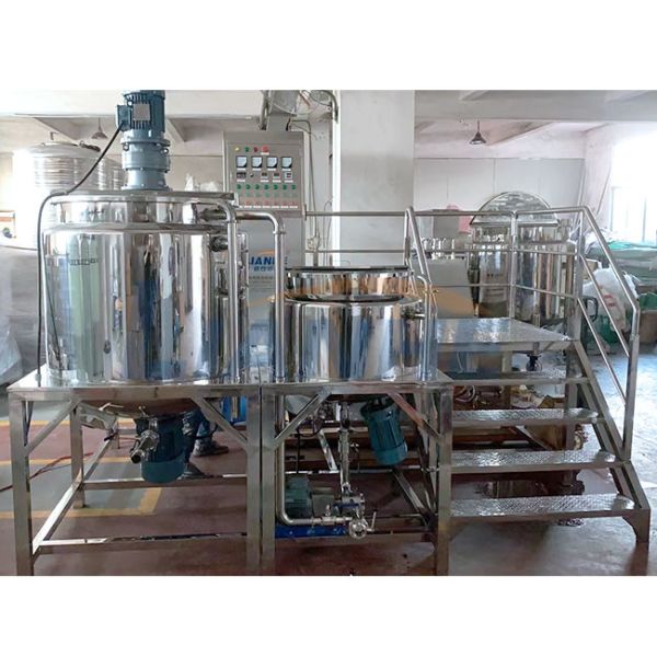 Buy cheap 3 Layers Lotion Homogenizer Emulsifier Mixer With Circulation System product