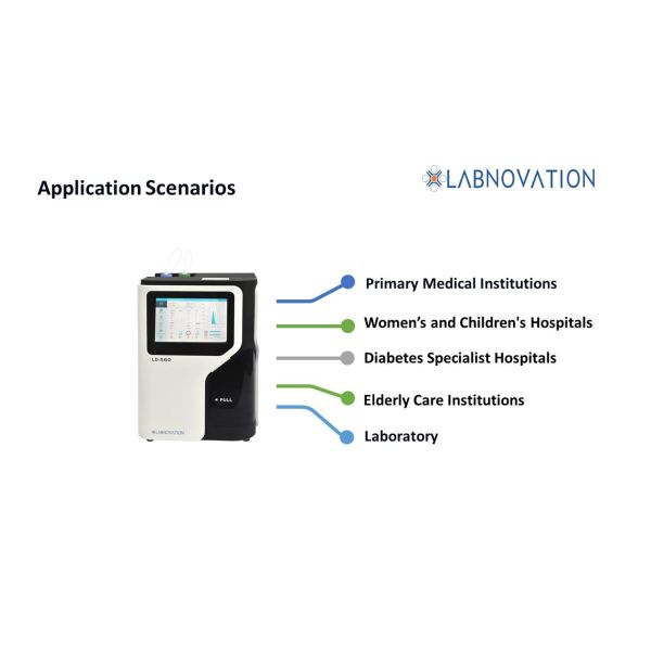 LD-560 Labnovation HbA1c Testing Analyzer HPLC System IFCC NGSP Certificated
