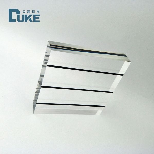 Transparent 8mm Flexible Soundproof Acrylic Sheet Reinforced Acoustic