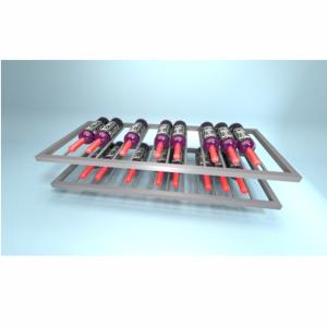 Rack Wine Storage Holde 413mm Width Aluminum Display Shelf