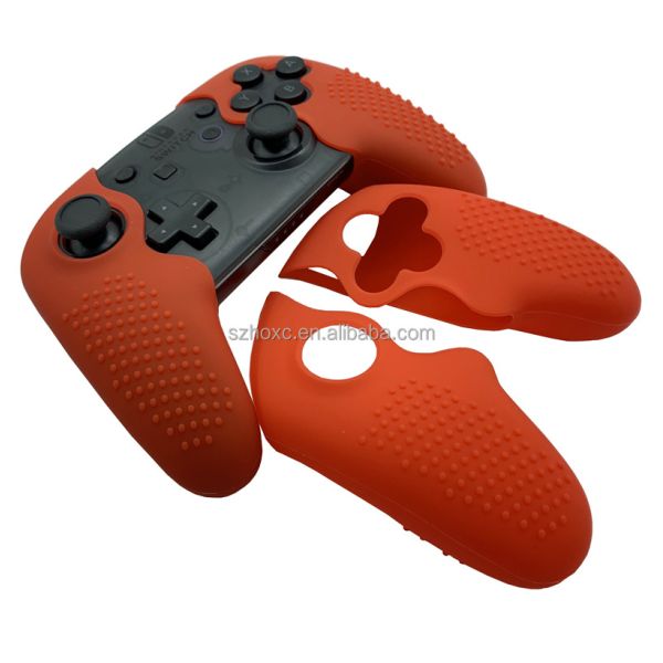 HOXC Non-slip Cover Device for Nintendo Switch Pro Controller, Silicone Cover Skins Compatible with Switch Pro Controller