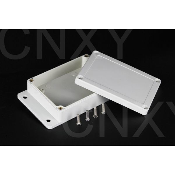 Dustproof Flanged Plastic Box , Plastic Enclosures For Electronic Instruments
