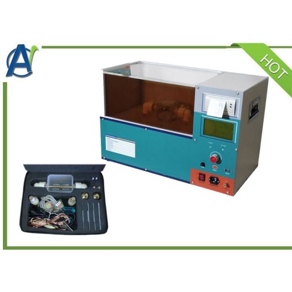 BDV-II ASTM D877 ASTM D1816 IEC156 Transformer Oil Test Kit with Printer