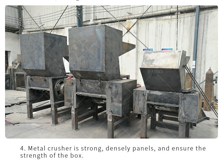 500-1000Kg/h Capacity Portable Shredder for Scrap Metal and Plastic in Building Material