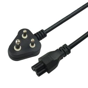Buy cheap 1.5mm C19  India 3 Prong Computer Power Cord South Africa Power Cable product