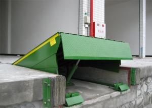 Buy cheap Green Standard Type Hydraulic Dock Leveler , Loading Dock Levelers product