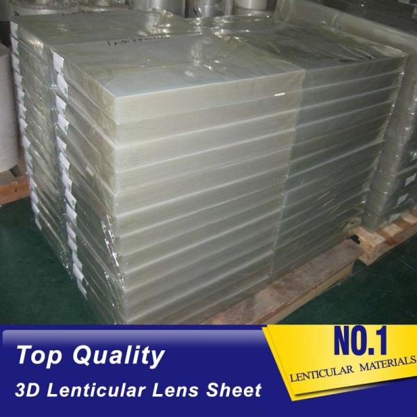 3D PET Lenticular Lens 75 LPI Flip Lenticular Printing Sheet buy standard lenticular lens non-adhesive Vietnam