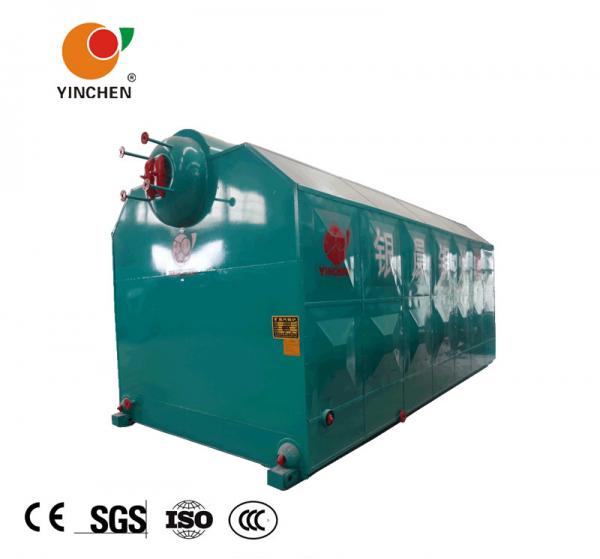 Quality Double Drum Biomass Fired Steam Boiler Coal Burning Steam Output 4-20 T/H SZL Series for sale