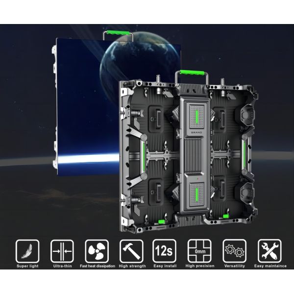 High Brightness Indoor Rental LED Display With 3840Hz No Flicker LED Screen