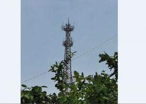 Buy cheap Full Inspection  Mobile Network Tower  Cell Phone Signal Tower Q345 Q235 product