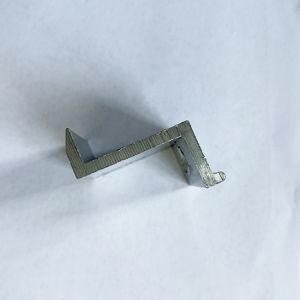 Weather Proof Solar End Clamp Solar Mounting Components ISO9001 Certified