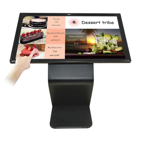 Self Service 1920*1080 43 Inch Freestanding LCD Signage