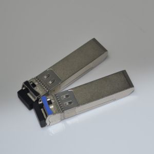 1270 / 1330nm 60km 10G SFP+ Module Metal Pluggable BIDI Transceiver