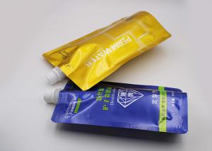 Buy cheap Portable Aluminum Foil Liquid Spout Stand Up Bags PE Receipe Grade product
