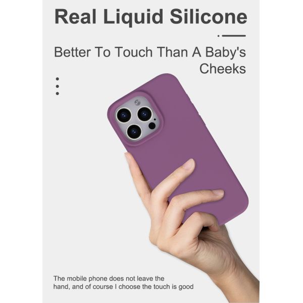 Anti Scratch Mobile Phone Cover ODM Silicone Mobile Phone Cases Shockproof For IPhone 16 15