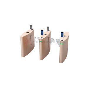 Buy cheap Barcode QR Optical Swing Face Recognition Turnstile Gate product