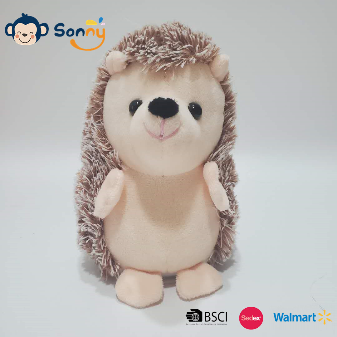 Recording Speaking Hedgehog Plush Toy Cute Educational