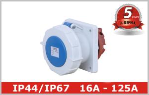 Buy cheap IEC CEE Single Phase Industrial Electrical Sockets And Plugs OEM product