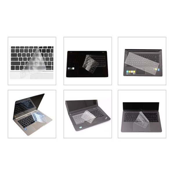 Washable 0.3mm Silicone Laptop Keyboard Protective Film