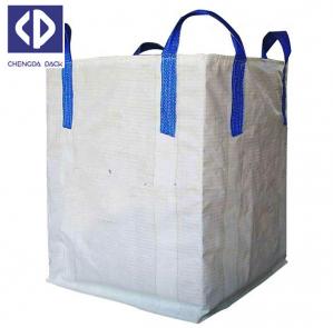 Buy cheap Spout Top White Sand Bulk Bag / Bulk Material Bags With UV Stabilization product