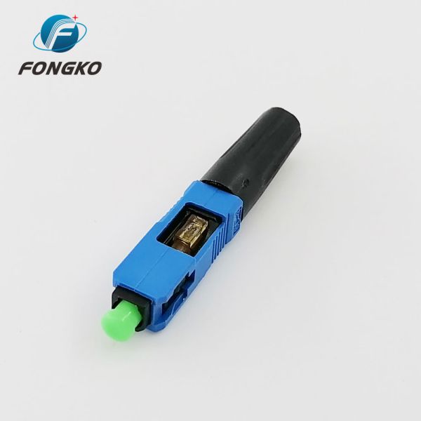 Field Assembly Fiber Quick Connector Singlemode Optical SC UPC