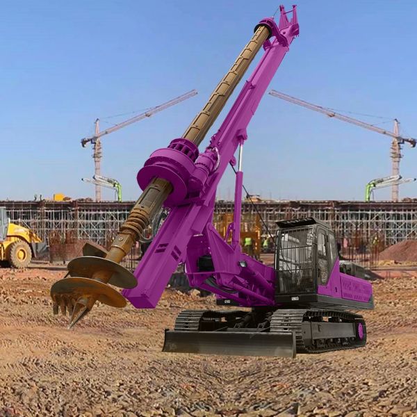 Crawler Rotary Drilling Rig Building Piles Construction Machine Rotary Drilling Rig Equipment