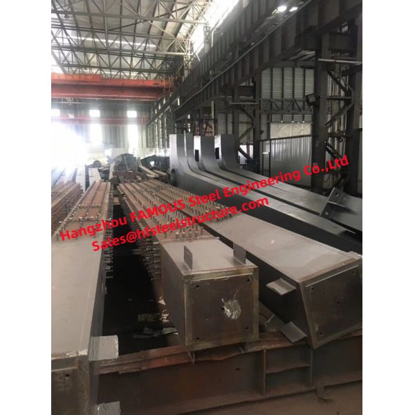 Movable Prefabricated Structural Steel Bridge Pier Abutment Supporting Column Piping Fabrication