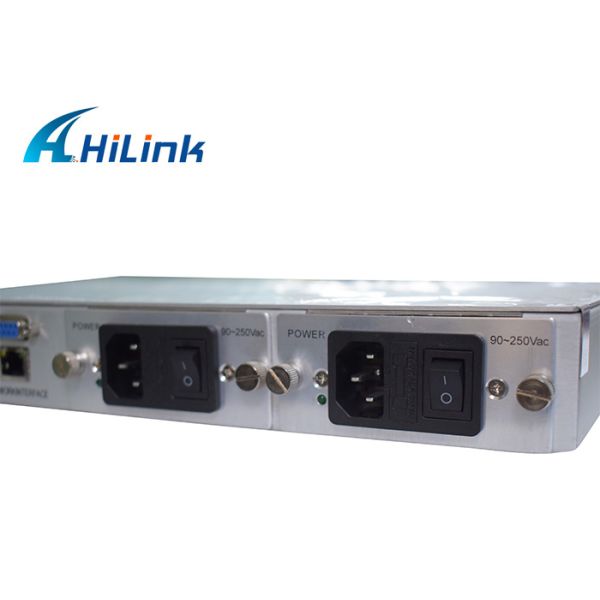 EDFA PON Network WDM Solution FTTX OTN Equipment 1U 19'' 1529-1563nm