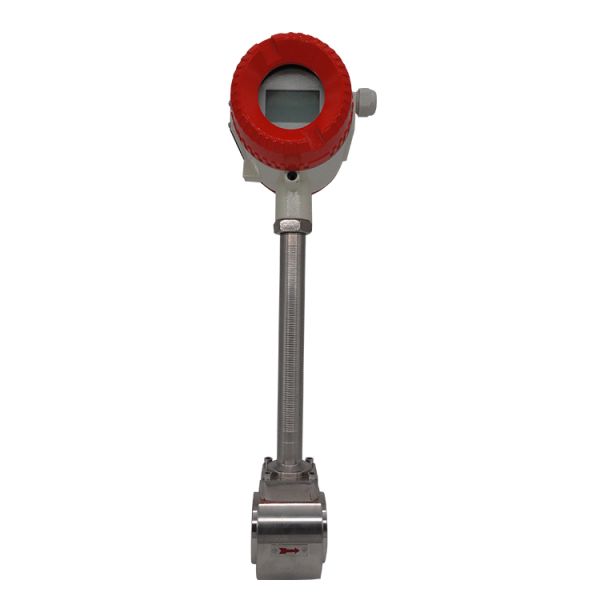 Electromagnet Wafer Type Clamp Vortex Flow Meter