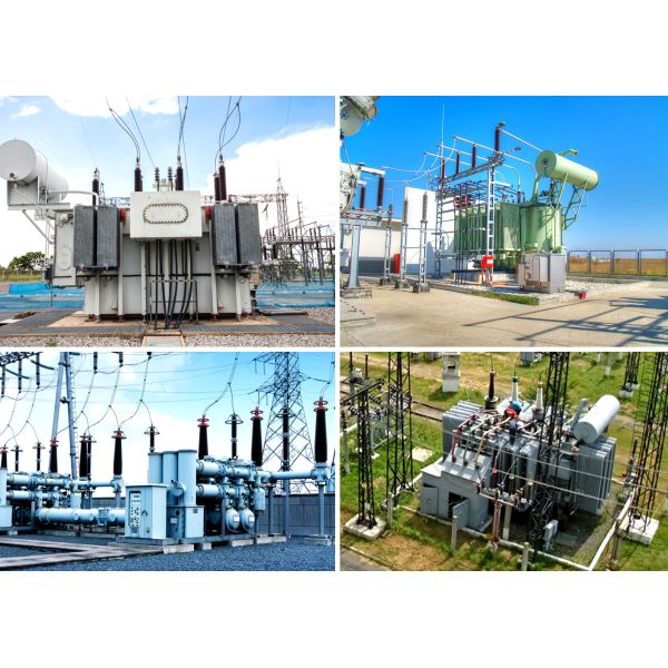 High Voltage Oil Immersed Transformer IEC Standards 200kva For Street Lighting