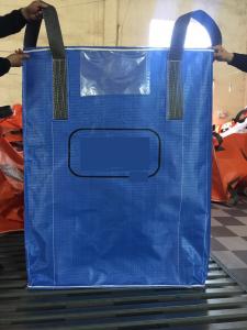 Buy cheap Blue Sift - Proofing Big Bag FIBC PP Woven Circular Jumbo Bags With Square Bottom product