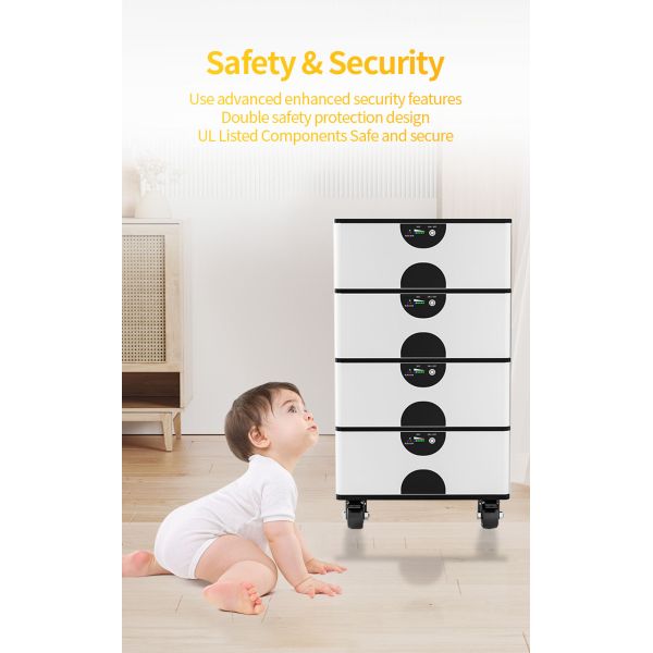 Long Cycle Life 51.2V 100ah Lifepo4 Battery For OEM Stackable Energy Storage System