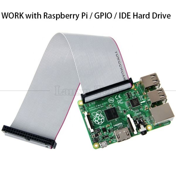 IDC 2.54mm Connector 8 10 12 14 16 18 20 30 40 50 60 PIN 1.27mm Pitch Grey Flat Ribbon Cable