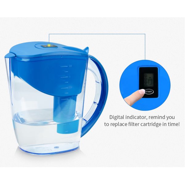 Fashionable 3.5L Alkaline Water Pitcher With Brita Classic Water Filter
