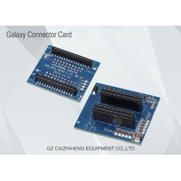 Compact Blue Inkjet Printer PCB , Epson DX5 Head Galaxy Connector Board