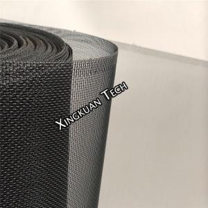 Buy cheap Black Epoxy Coated Wire Mesh Hydraulic Air Filters Support Layer 18*14 Mesh product
