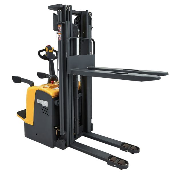 Apaidor Rider Counterbalance Pallet Stacker 2000kgs 6000lbs Powered Stacker