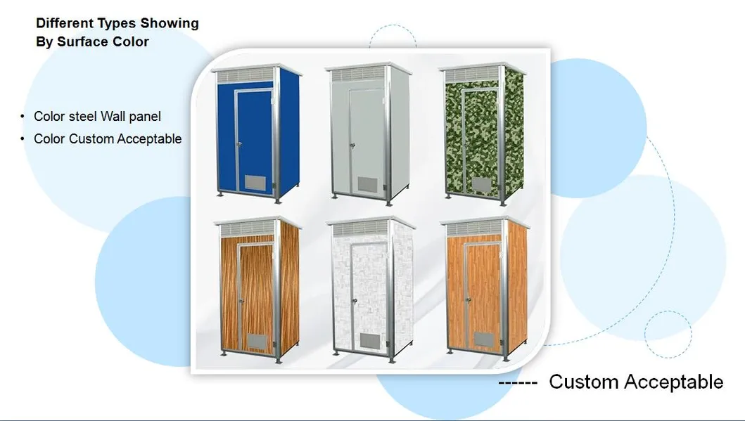 Portable 20 Feet Container Prefab House Toilet