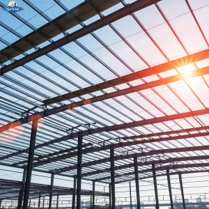 ASTM Prefab Industrial Metal Prefabricated Structural Steel Frame Structure