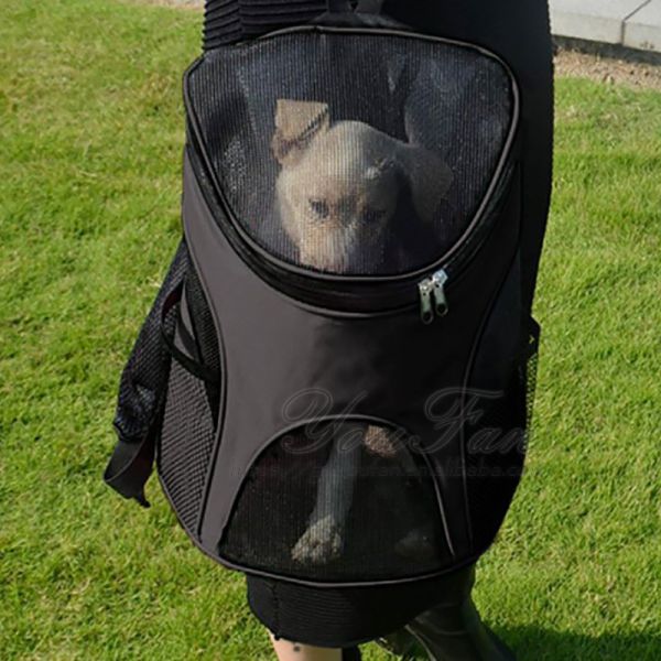 Outdoor Soft - Sided Pet Carrier Backpack OEM / ODM Service Acceptable