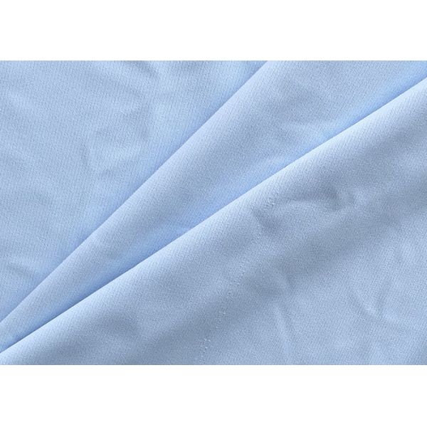 Hospital workwear uniform 100% Polyester Tricot Knit Fabric for nurse scrubs