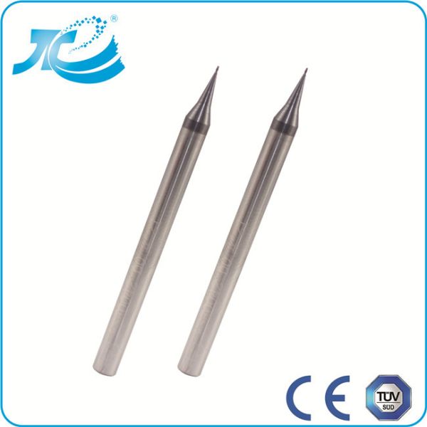Carbide Micro End Mill - Micro Edge , CNC Cutting Tools 2 or 4 Flute