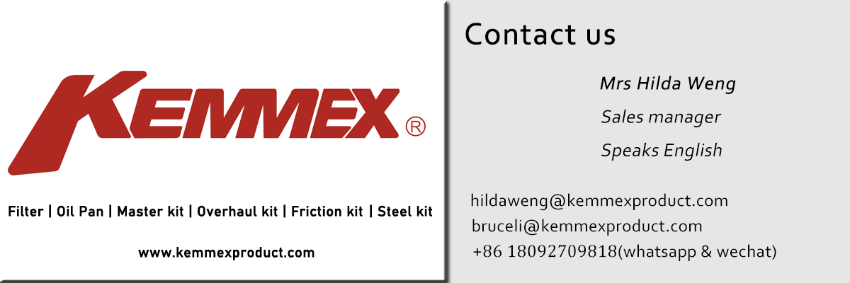 OE NO. 31726-1XZ0A KEMMEX FILTER KIT 8497 for NISSAN RE0F10A JF016E JF011E CVT 8 W1CJC