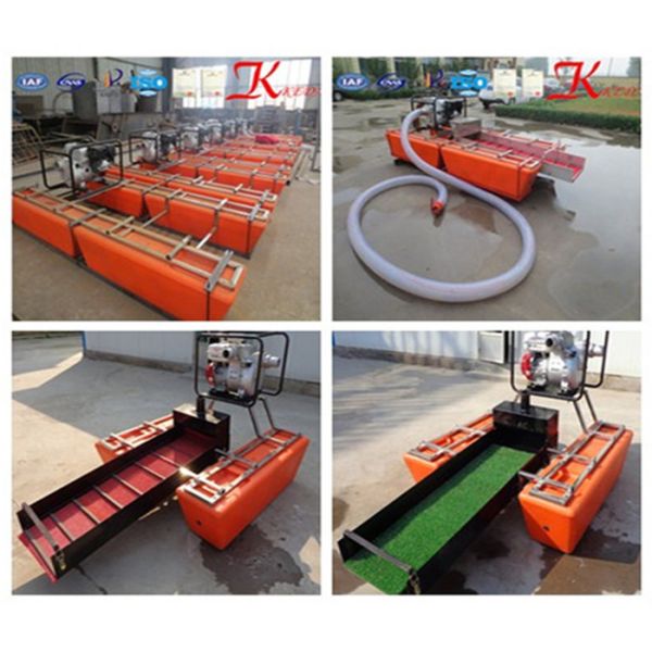 Compact Mini Dredger 1.5m Dredging Depth for Gold Mining