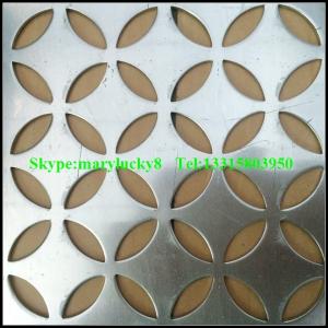 China decorative perforated sheet metal/Perforated aluminum sheet on sale