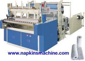 Buy cheap CE 2 Layer Slitting Rewinding Toilet Roll Making Machine product