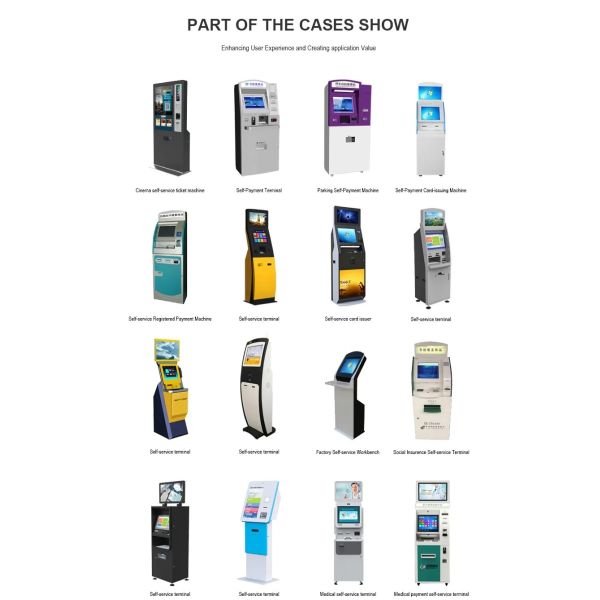Interactive 4gram Android Pcself-Service Kiosk Multifunction Self Service Terminal