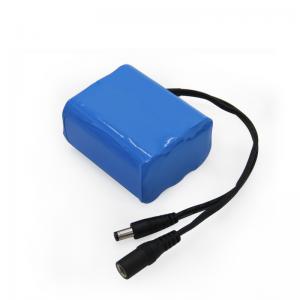 Buy cheap MSDS 12V 5000mAh 18650 Battery Pack CC CV Lithium Ion Battery Pack product